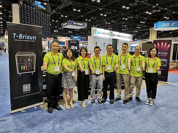 T-Brisun goes to the InfoComm exhibition in Orlando, USA
